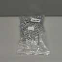 50 Pcs 6 Length Metal Pegboard Hooks with Rubber Tipped, Peg Hooks Peg Board Assorories for Peg Boards Shelving Hooks