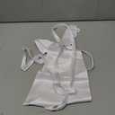 4PCS/Set Wedding Dresses Corset Kit Panel Extender Zipper Replacement Adjustable Corset Back Kit for Prom Dresses (10, White)