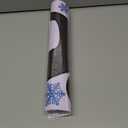 Christmas Snowman Decals - Large Size Snowflakes & Candy Indoor/Outdoor Decorations for Winter Doors & Windows