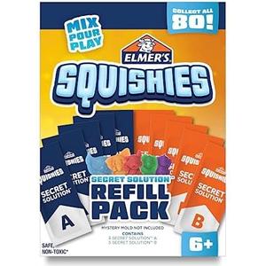 Elmer's Squishies Kids Activity Kit and Refill Pack