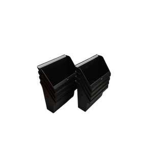 8 Pack Black Broom And Dust Pan Sets For Brooms (Brush not Included)