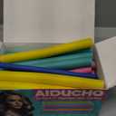 AIDUCHO Heatless Hair Curlers 42PCS Flexible Hair Rollers 7" Soft Foam Hair Curlers No Heat Bendable Curling Rods for Short Medium Long Hair, 7 Colors & Sizes (1 Count (Pack of 42))