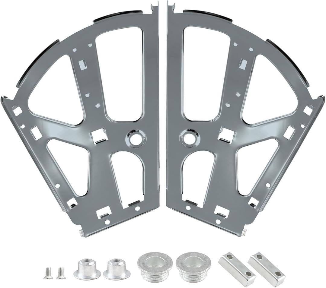 2 Layers Shoes Drawer Cabinet Hinges Flip Frames, Grey Shoe Cabinet Replacement Fittings Stainless Steel for Kitchen Living Room, 1 Pair