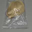 Hair Toppers for Women 14 inch Real Human Hair Topper No Bangs 5"*5.5" Base Light Blonde&Bleach Blonde Hair Toppers for Women with Thinning Hair Cover Grey Hair