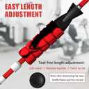 Jump Rope for Women & Men Adjustable Length Cotton Skipping Rope for Adults & Kids Workout Equipment for Weight Loss, Cardio, Boxing & Fitness Suitable for Home, Gym & School Use (Grey)