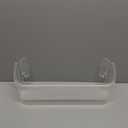 240323002 Refrigerator Door Bin Shelf Compatible with Frigidaire or Electrolux, Bottom 2 Shelves on Refrigerator Side, Single Unit, Clear, Replaces PS429725, AP2115742, AH429725