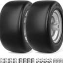 RONPOW 11x6.00-5 Flat Free Lawn Mower Tire and Wheel, 11x6x5 Solid Front Tires for Zero Turn Mower, 400Lbs Load, 3/4", 5/8" and 1/2" Bearings, 5.31"-7.71" Hub for Residential Commercial, 2Pack Gray