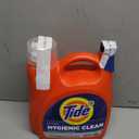 Tide Hygienic Clean Heavy 10x Duty Liquid Laundry Detergent, Original Scent, 149 fl oz, 106 Loads, HE Compatible