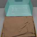 MILDLY Muslin Duvet Cover Full - 100% Washed Cotton Linen Like Gauze Comforter Cover 3 Pieces Breathable & Lightweight for All Season (Full (80"x90"), Brown (No Comforter))