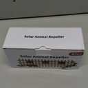 4 Pack Solar Nocturnal Animal Repeller Outdoor,Coyote Deterrent Skunk Repellent for Yard,Solar Predator Eyes Animal Deterrent, Predator Lights for Chicken Coop Deer Fox Skunk Racoon Garden Farm