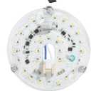 Ceiling Fan Retrofit Kit - Led Panel Light, 3.93" 18W 1800lm, Color Temp Adjustable, Dimmable (Daylight White)