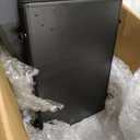 Joligrace Rolling Manicure Table 5 Drawers Makeup Case Foldable Nail Desk Cosmetology Case on Wheels Nail Tech Table with Brush Pouch for Technician Workstation Mobile Makeup Artist Trolley Black