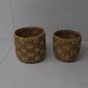 2 "Nadi" Hyacinth Baskets