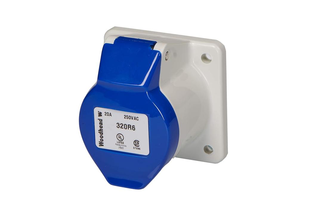 Woodhead 420R9 Woodhead 420R9 Watertight 3-Pole/4-Wire Pin