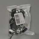 Adjustable M8 Threaded Furniture Leveling Feet 1.57 Inch Round Base Foot Pads for Chairs Tables Sofas Floor Protection and Stability