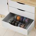 1PCS Acrylic 5-Compartment Detachable Belt Organizer