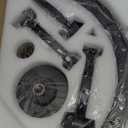 LEDIARY 20 Inch Low Profile Ceiling Fans with Lights and Remote, Dimmable Modern Fan Light(3000K-6000K), 6 Speed, Reversible, APP & Remote Control, Flush Mount Ceiling Fan for Bedroom, Black