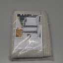 YoungsTex Linen Short Blackout Curtains for Bedroom Window, 40 Inch Length Thermal Insulated Black Out Drapes with Grommet Privacy for Kithchen Bathroom Windows, Beige, 2 Panels, 42 X 40 Inch