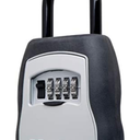 Master Lock Key Lock Box, Outdoor Lock Box for House Keys, Key Safe with Combination Lock, 5 Key Capacity, 5400EC, Black
