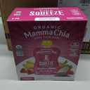 Mamma Chia Organic Vitality Squeeze Snack, Strawberry Banana, 24- 3.05 Ounce Chia Pouches. USDA Organic, Non-GMO, Vegan, Gluten Free, and Kosher. Fruit and Vegetables with only 70 Calories, BB date: 07/01/2026