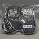 Memory Foam L-Shaped Integrated Seat Cushions - Office Chair Seat Cushion, Seat Cushion for Tailbone Pain Relief, Car Seat Cushions for Driving Lumbar Support(Black Gray)