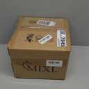 Walnut Finish Flush Mount Ceiling Light,Hallway Lighting Fixture with Metal Lampshade,Mid Century Semi Flush Mount Ceiling Lamp for Hallway Entryway and Office (Wood)