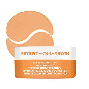 Peter Thomas Roth | Potent-C Power Brightening Hydra-Gel Eye Patches | Eye Mask Patches for Under-Eye Bags and Fine Lines | Brightens The Look of Dark Circles