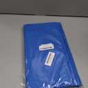 tujol Royal Blue 6 Pack Plastic Table Cloth 54" x 108", Disposable Tablecloths Rectangle Table Cover, Plastic Tablecloths for Parties