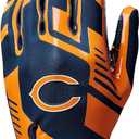 Wilson NFL Stretch Fit Football Gloves Youth and Adult Sizes