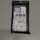 Magnetic for iPhone 14 Pro Max Case [Compatible with Magsafe] Colorful Floral Flower Pattern Design, Full Body 2 in 1 Shockproof Scratch Resistant Protective Cover for Women Girl (White)