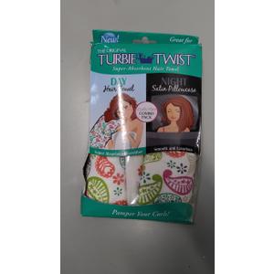 Turbie Towel & Satin Pillowcase