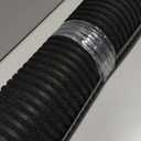 GORILLA GRIP Traffic Guard Door Mat, 72x48, Heavy Duty Welcome Mats, Commercial Office Space Doormat, Waterproof, Fade Resistant, Strong Rubber Backing, Low Profile, Shoe and Boot Scraper, Jet Black