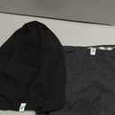 Sleep Cap-2Pcs Designed for Men with Natural Curly Wave Hair Satin Lined,Gifts for Boyfriend,Husband & Dad, (Medium, Dark Black With Health Grey)