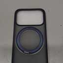 TORRAS Upgrade 360 Magnetic Stand for iPhone 17 PRO Case with Camera Control Button, Fit for MagSafe, Mil-Grade Protection, Slim Soft Edge Translucent Back for iPhone 17Pro 6.3 inch, Black