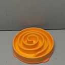 Outward Hound Fun Feeder Slo Bowl, Large Slow Feeder Dog Bowl, 4 Cups, Orange