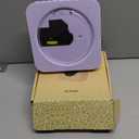 CD Player Portable Bluetooth 5.1 Desktop CD Player with HiFi Sound Speakers,Remote Control,Dust Cover,LED Display,Boombox FM Radio,USB/AUX for Home,Kids (Purple)