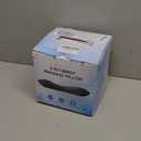 3-in-1 Electric Lumbar Support Pillow with Adjustable Height for Bed and Chair, Triple Fusion Cordless Back Massager with Heated, Vibration, Traction, Lower Back Pain Relief for Home & Office, Car