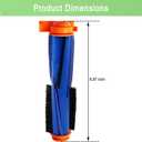 Replacement Parts for Shark AI AV2501S AV2511AE AV2610WA AV2501AE RV2502AE RV2400WD RV2610WD AV2310AE RV2310AE UR250BEOUS UR2500SR rv2410wd AI Ultra 2- in-1 Robot Vacuum, 4 Pack Main Brush