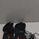 Royalrose Heated Gloves Liners for Men Women, Rechargeable Waterproof Winter Thin Heated Work Gloves with Arthritis Raynaud's Relief for Ski Golf Hiking Driving (Large, Black)