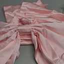 Giant Bow Decoration, Big Bows for Backdrop 75x18 Inch, Bow Themed Room Decor, Large Satin Decorative Bows for Wedding Engagement Bachelorette Baby Shower Bridal Christmas(Pink, Satin)