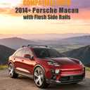 KINGGERI 300lbs Roof Rack Cross Bars for Porsche Macan 2014-2024
