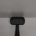 Swihauk Self Cleaning Slicker Brush - Skin Friendly for Dogs & Cats, Deshedding Grooming Tool for Shedding Hair, Puppy Brush for Haired Pets (Gray)