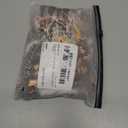 SHENHE Women's 2 Piece Swimsuit Floral Print Halter Tie Side Triangle Bikini Set (Multicolor Chevron), Small