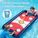Funscape Kids Hockey Pool Game Toys, Big Inflatable Water Play Floating Toy, Fun Swimming Pool Float, Outdoor Activities Yard Beach Sports, Cool Summer Family Party Gift 5 6 8 10 12 Yr Boys Teen Adult