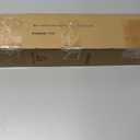 Warm Gold Curtain Rods for Windows 48 to 84 Inches Adjustable Length Heavy Duty 1" Diameter Brass Window Curtain Rod with Solid Metal Finials for Outdoor Farmhouse Bedroom Kitchen Living Room