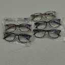 NOVIVON 6 Pack Reading Glasses with 6 Cases  Blue Light Blocking Readers for Women & Men, Computer eye glasses, Cheaters