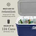 Coleman Classic Series Insulated Portable Cooler, Leak-Resistant Outdoor Hard Cooler Keeps Ice up to 5 Days, 52/70/120/150 Quart, 150qt