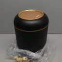 Pukomc Smart Sensor Wastebasket, Convenient and Hygienic Easy to Use, Technology Sensor Waterproof Wastebasket Plastic Trash can for Kitchen, Bathroom, Bedroom, Living Room, Office and Outdoor Black (1 Pack)