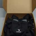 Zikopomi Weighted Vest Woman Man, 10lb/ Weight Vest with Reflective Stripes for Workout, Strength Training, Running, Fitness, Muscle Building, Weight Loss, Rucking Vest (Black)