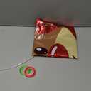 KatchOn, Christmas Reindeer Balloons - Large, Pack of 5 | Reindeer Foil Balloon for Christmas Decorations | Foil Balloons for Reindeer Decor | Foil Balloon for Xmas Decorations (Brown)